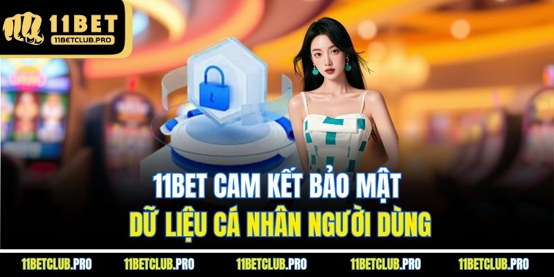 11BET cam kết bảo mật dữ liệu cá nhân người dùng