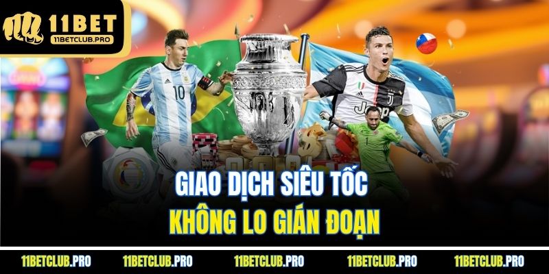 Giao dịch siêu tốc không lo gián đoạn