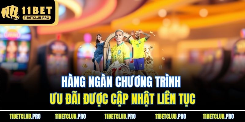 Hàng ngàn chương trình ưu đãi được cập nhật liên tục